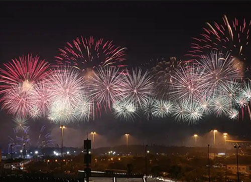 安阳焰火晚会